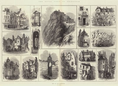 La visite royale à Édimbourg - Samuel Read